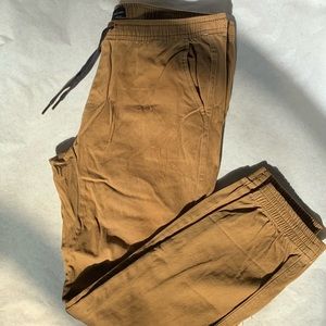Khaki joggers ✨good condition✨